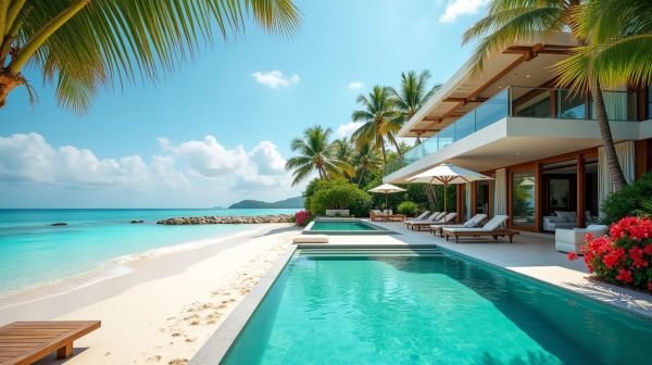 Rent villa in St Barths: Discover exclusive beachfront properties with luxury amenities